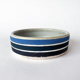 Dog Bowl: Rings Blue