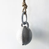 Jingle Bell Domed: Chain1 White