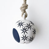 Jingle Bell Round XL: Sun Moon Stars Indigo