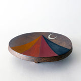 Reliquary Dish: Tucker Prism Rnbw w/ Crescent