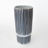 Vessel Step Tall: Stripes Indigo