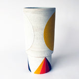 Vessel Step Tall: Prism Domino Yellow