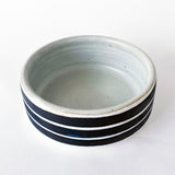 Dog Bowl: Rings Indigo