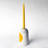 Candle Taper: Crescent Marigold