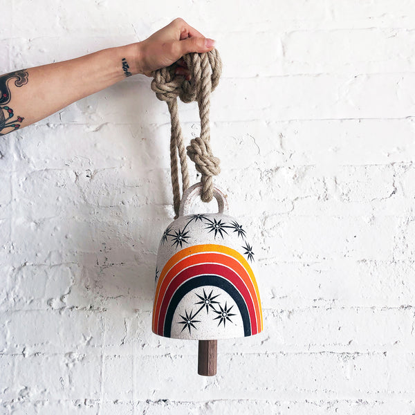 Thrown Bell Round: Rings Rainbow (Arc) Constellations