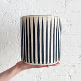 Vessel Wide: Stripes Indigo